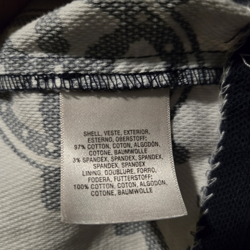 Anthropologie 9-H15 Stcl Nautical Print Halter Dress Size 2 - Picture 9 of 9